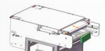 Пневматический втягивающийся конвейер