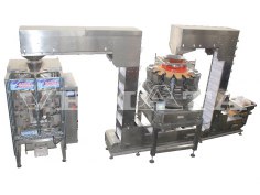 Линия фасовки и упаковки замороженных продуктов